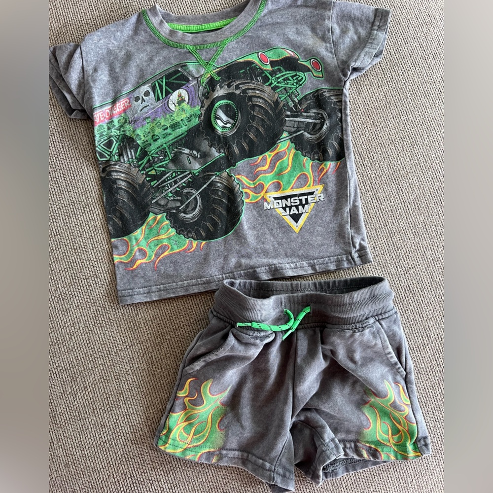 Monster Jam Matching Set
